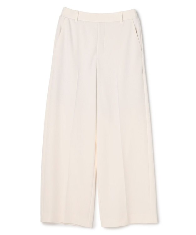 UNFILO L 【15サイズ展開/ウエストゴム】BEAUTY MOVE ワイドストレートパンツ オフ