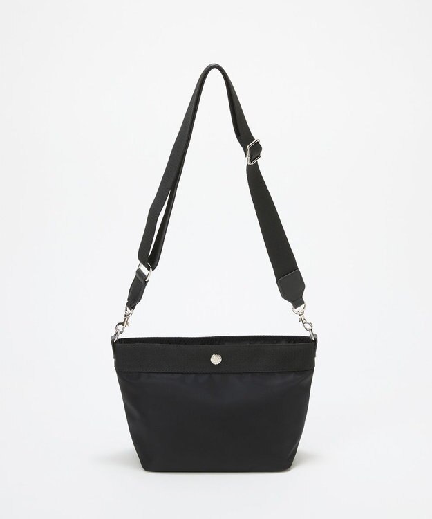 TOPKAPI 【Breath TOPKAPI sis】【WEB限定】ナイロン 舟形 ショルダーバッグ 軽量 / RIPPLE リプル ブラック