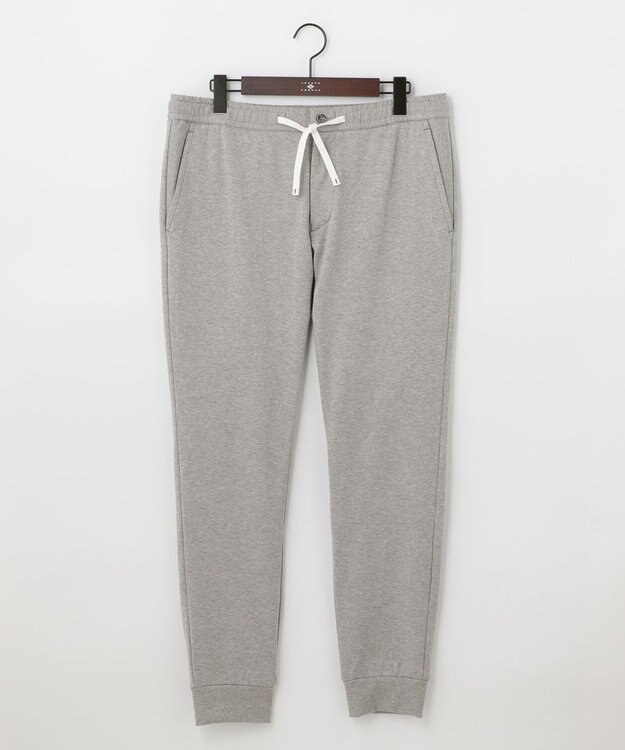 JOSEPH ABBOUD MOUNTAIN 【SPACE／UNISEX】コンパクトコットン裏毛 スウェットパンツ ライトグレー系
