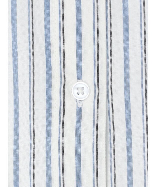 Green Parks Ｉ　切替ロングシャツワンピース Stripe