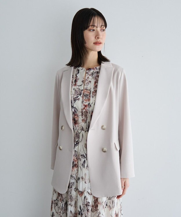 YECCA VECCA ダブルブレストジャケット Light Beige