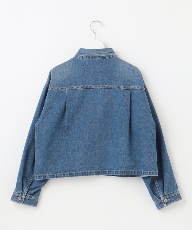 23区 【SLOW/一部店舗限定】LIGHT DENIM ジャケット ダルブルー系