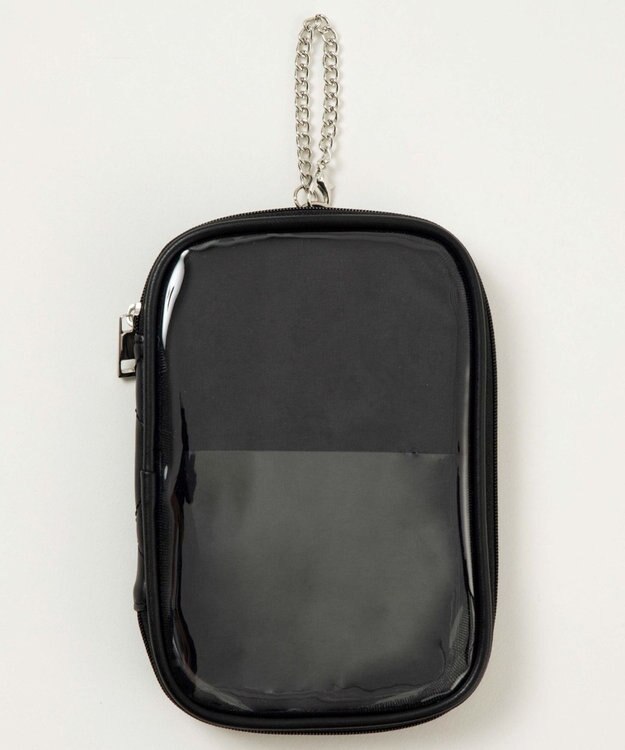 WEGO 【痛バ＆推し活グッズ】パールキルティングアクリルスタンドポーチ ブラック