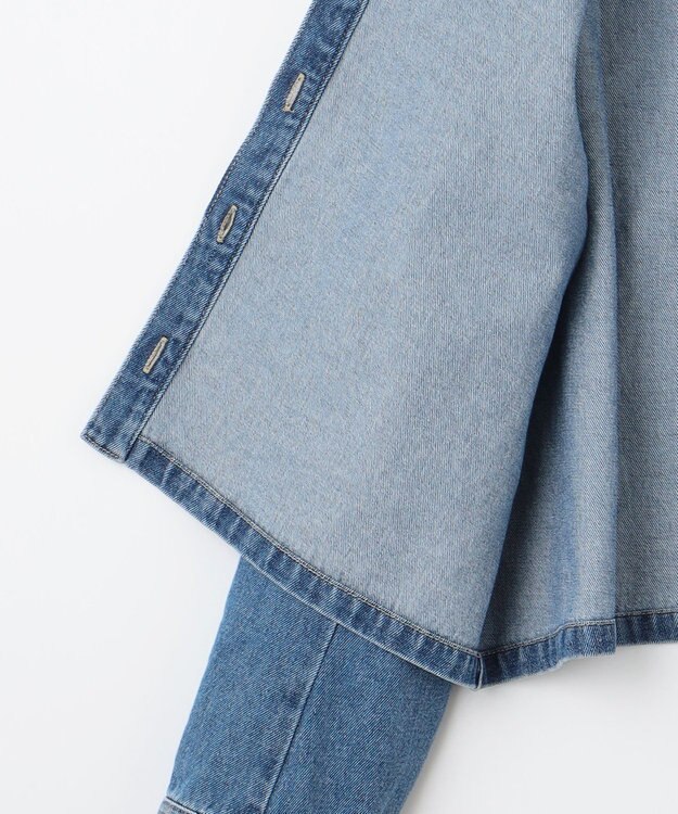 23区 【SLOW/一部店舗限定】LIGHT DENIM ジャケット ダルブルー系