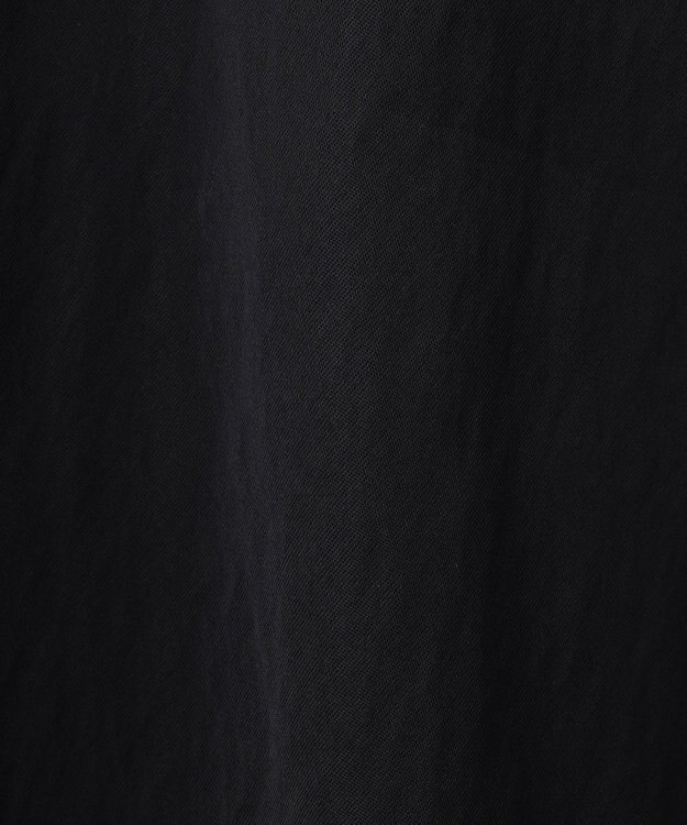 NAVE 【ReNAVE　洗える】グロスサテンスカート ブラック