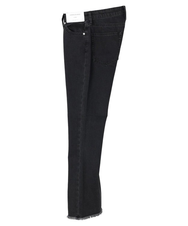 AMERICAN HOLIC マチ付きフレアデニム Black