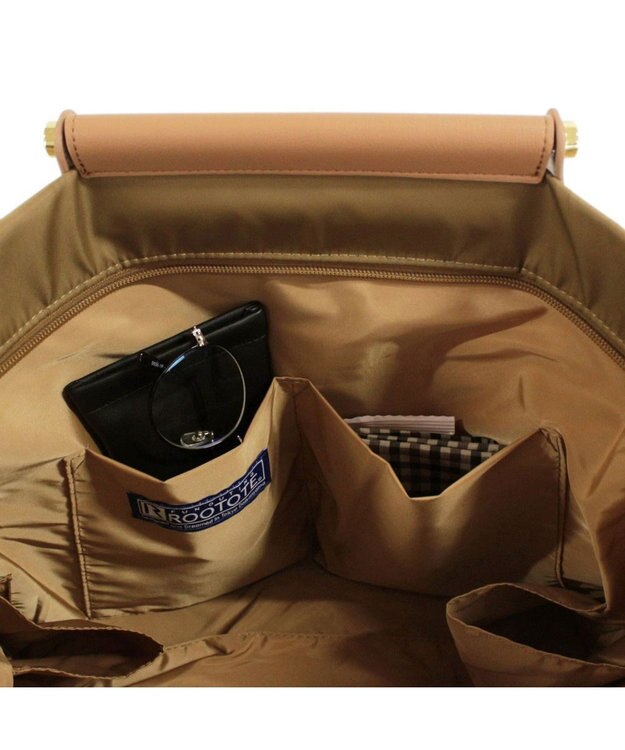 ROOTOTE 1300【ビジネスバッグ】LT.ミディアム.アンプロア-A 01：ベージュ