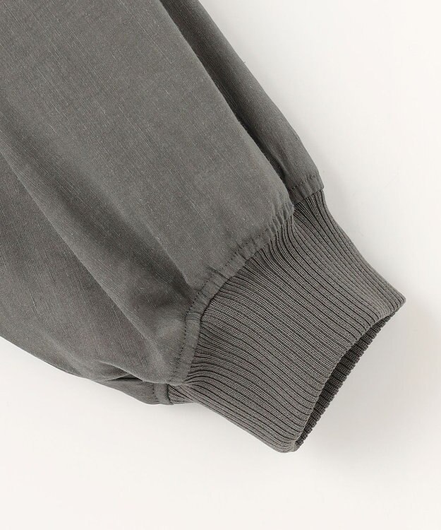 23区 【CLASSY.6月号掲載/洗える】リネンレーヨンストレッチ ブルゾン カーキ系