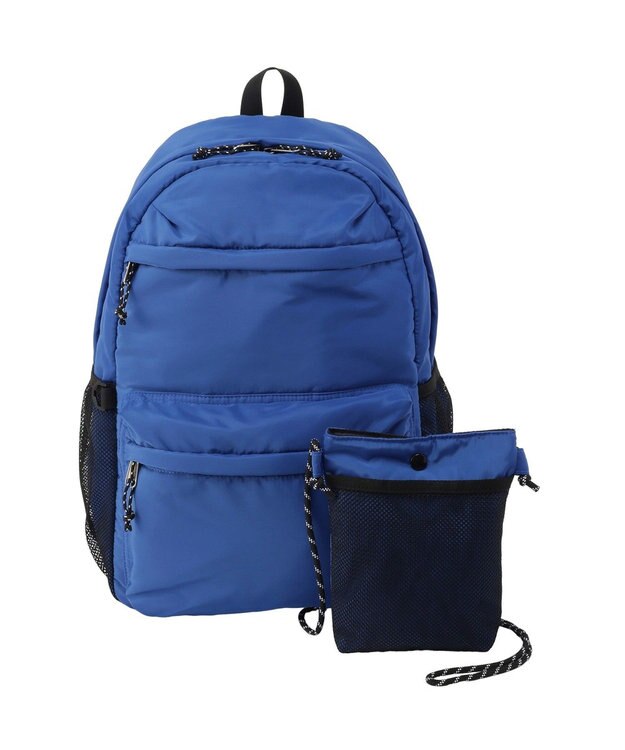 AMERICAN HOLIC 【2SET】多機能リュック<マザーズバッグ> Blue