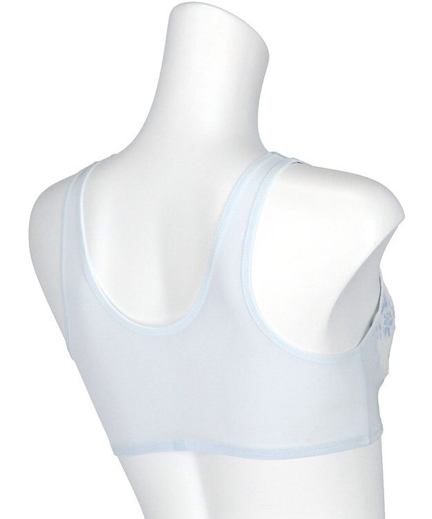 WACOAL 【ナイトアップブラ】 ノンワイヤーブラ 睡眠中のバストの不快感をやわらげる 寝汗の不快さを防ぐ ナイトブラ 夜用ブラ レディース BRA167 /ワコール ブルー