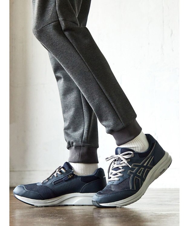 ASICS WALKING ゲルファンウォーカー M042 4E相当 ブルー系
