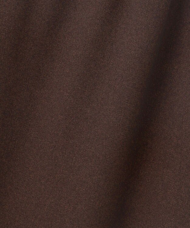 uncrave ウォッシャブルウールライクツイル Iラインスカート ブラウン