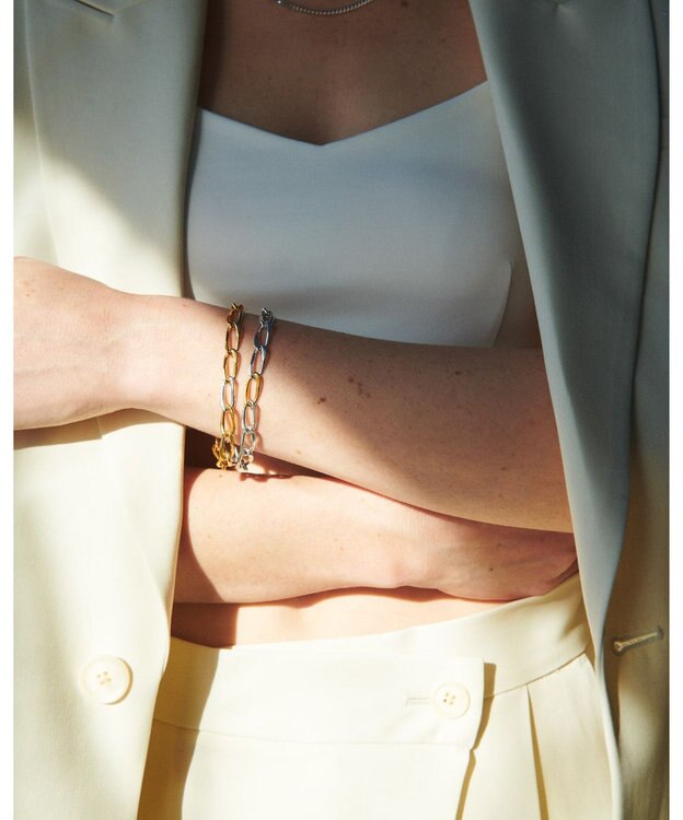 NAVE 【AFFECT】コンビネーションブレスレット ゴールド系