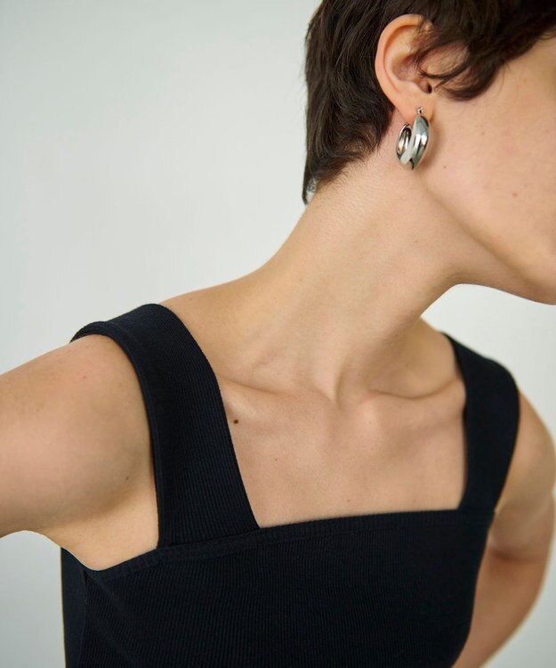 GRACE CONTINENTAL テレコベアトップ ブラック