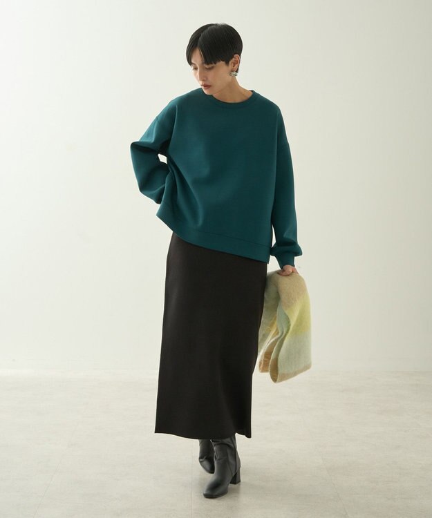 AMERICAN HOLIC ミラノリブニットタイトスカート Black