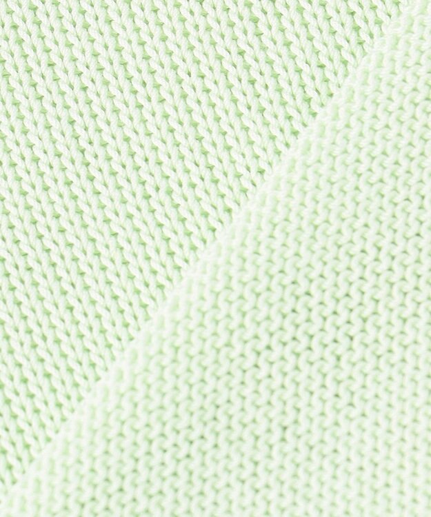 #Newans 〈花乃まりあさんコラボ〉コットンコードカーディガン ライトグリーン