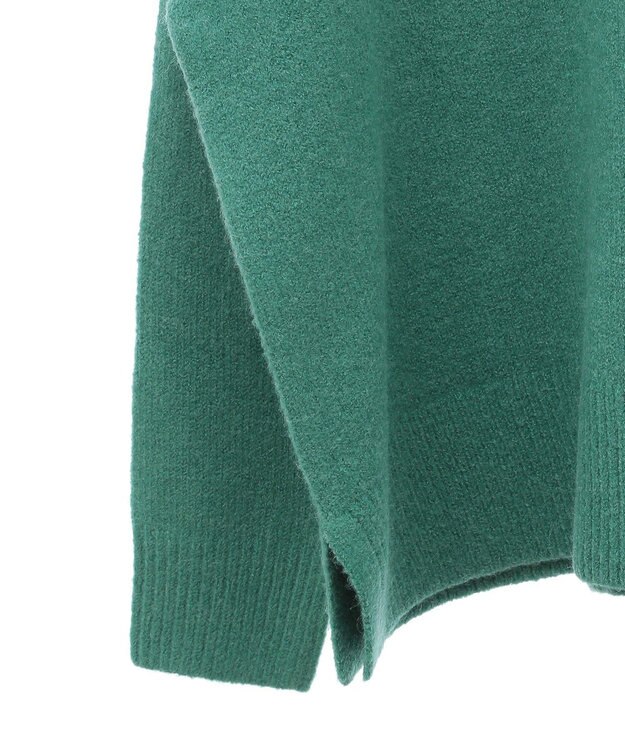 AMERICAN HOLIC カーブネックニットプルオーバー Green