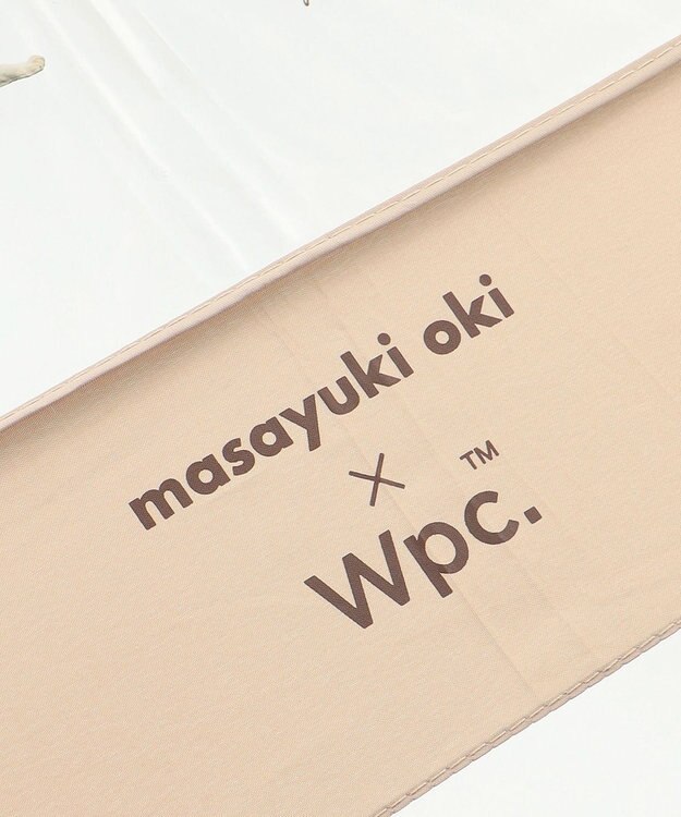 ANY SIS 【猫プリント】沖昌之プラスチックアンブレニャン ベージュ