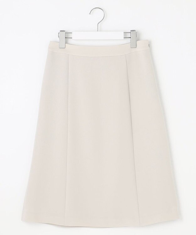 J.PRESS LADIES 【WEB限定カラーあり・洗える】セラテリーダブルクロス フレアー スカート ベージュ系