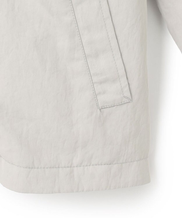 JOSEPH HOMME ナイロンスナバック　フードコート アイボリー系