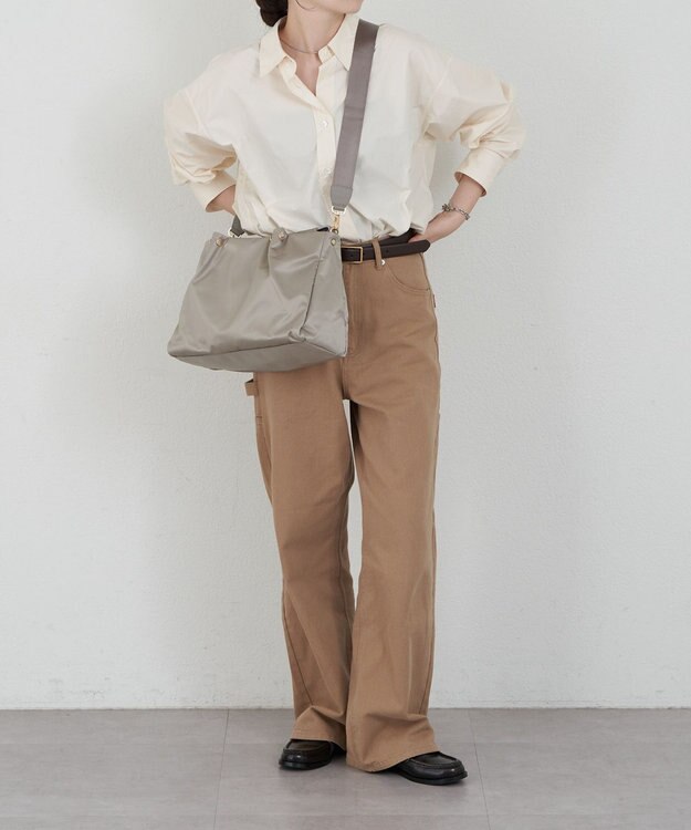 russet ナイロン三層2WAYトートバッグ(CE-1586) Gray