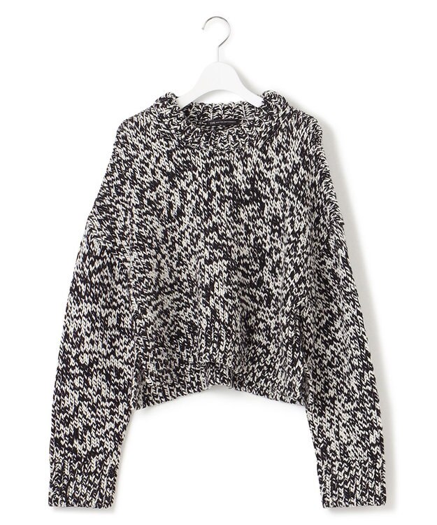 23区 ビッグムリネ ニット モノトーン