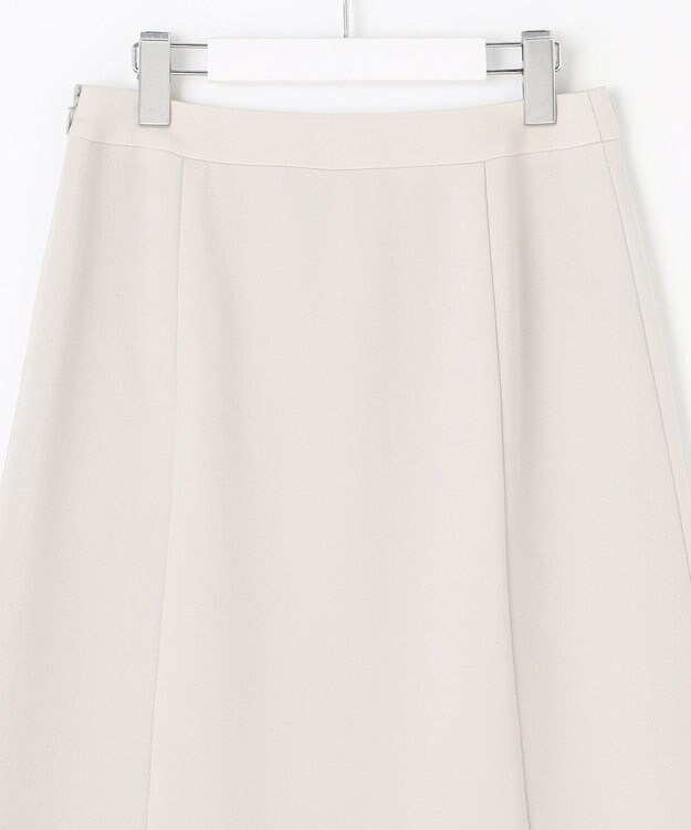 J.PRESS LADIES 【WEB限定カラーあり・洗える】セラテリーダブルクロス フレアー スカート ベージュ系