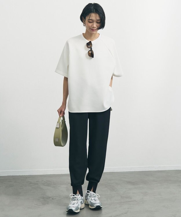 UNFILO BEAUTY FORM JERSEY light バックZIP プルオーバー オフ