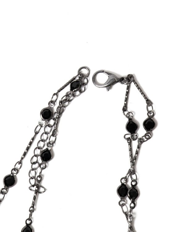 WEGO L2連デザインチェーンクロスネックレス 柄1