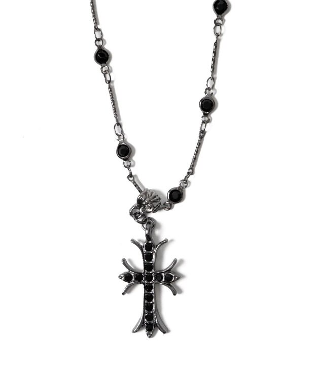 WEGO L2連デザインチェーンクロスネックレス 柄1