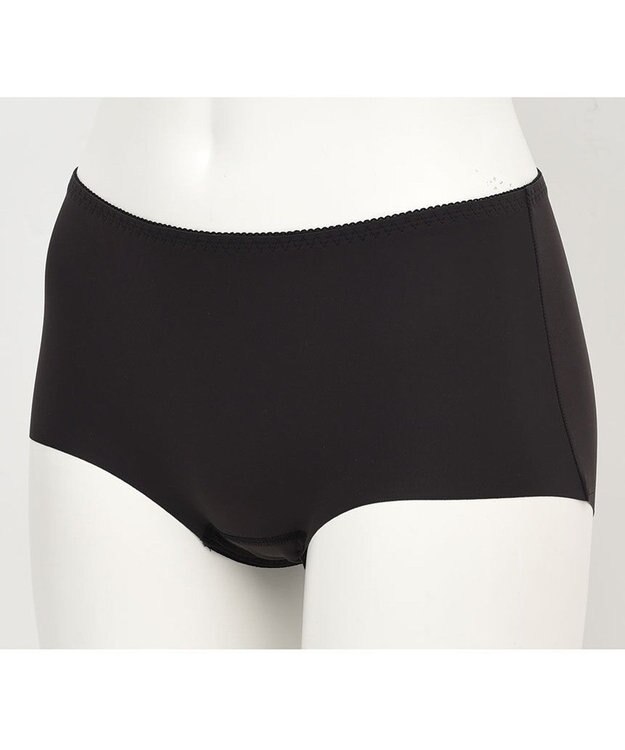 WACOAL 【GOCOCi ゴコチ】 サニタリーショーツ はきこみ丈ふつう ナプキンがズレにくい 普通~多い日対応 羽根つきナプキン対応 CGG535とペア PGG235 /ワコール ブラック