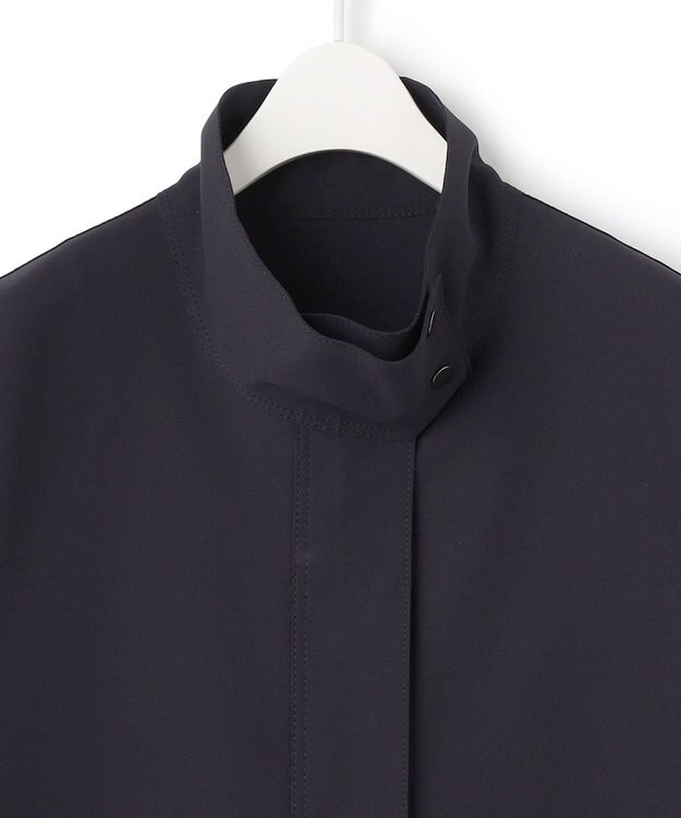 ICB ボンディングツイル スリーブレスアウター ネイビー系