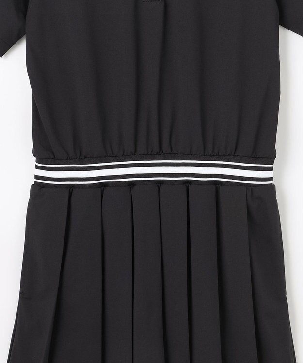 PW CIRCULUS 【WOMEN】ポロシャツワンピース ゴルフウェア レディース ブラック系