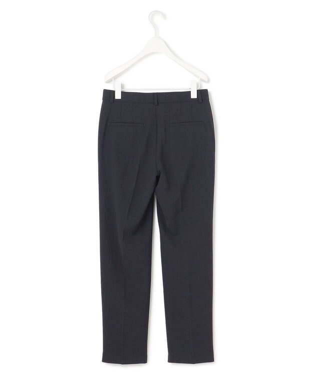 ICB 【接触冷感・防シワ・速乾・洗える】レーヨンライクトロ スティックパンツ ネイビー系