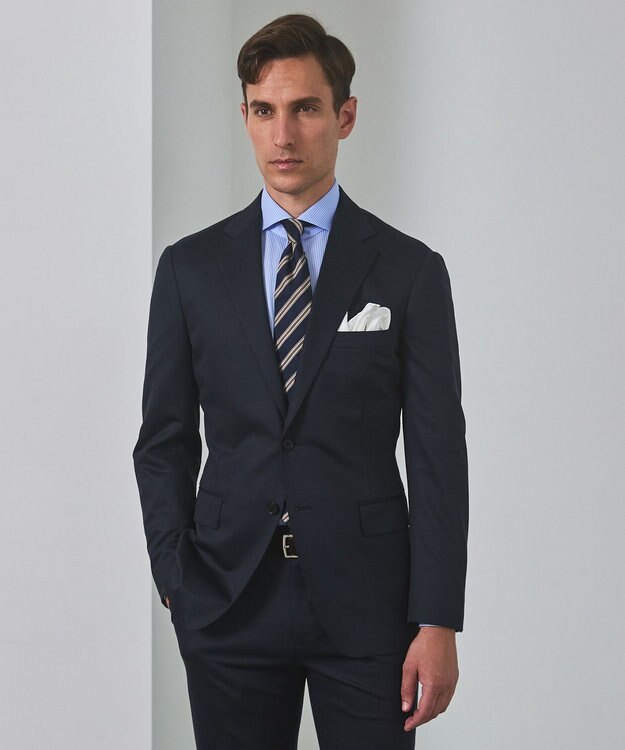 GOTAIRIKU 【日本製】定番 シルク100％ チーフ ホワイト系