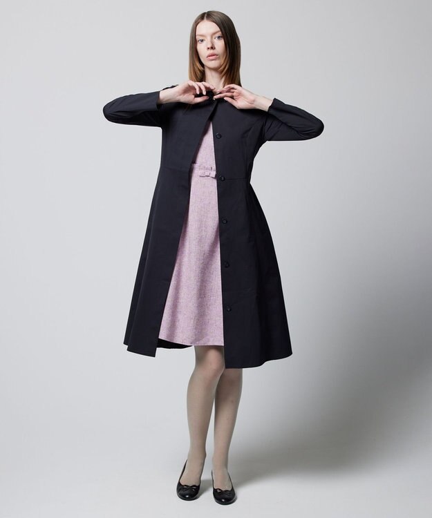 TOCCA 【洗える！】PINK BASKET ドレス ライラック系