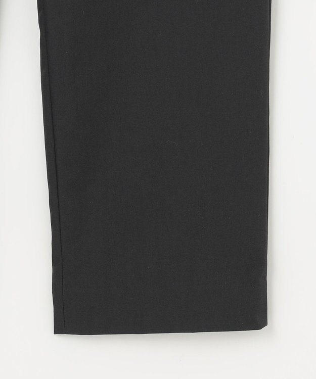 J.PRESS LADIES L 【洗える・撥水】中空タスランチノ テーパード パンツ ブラック系