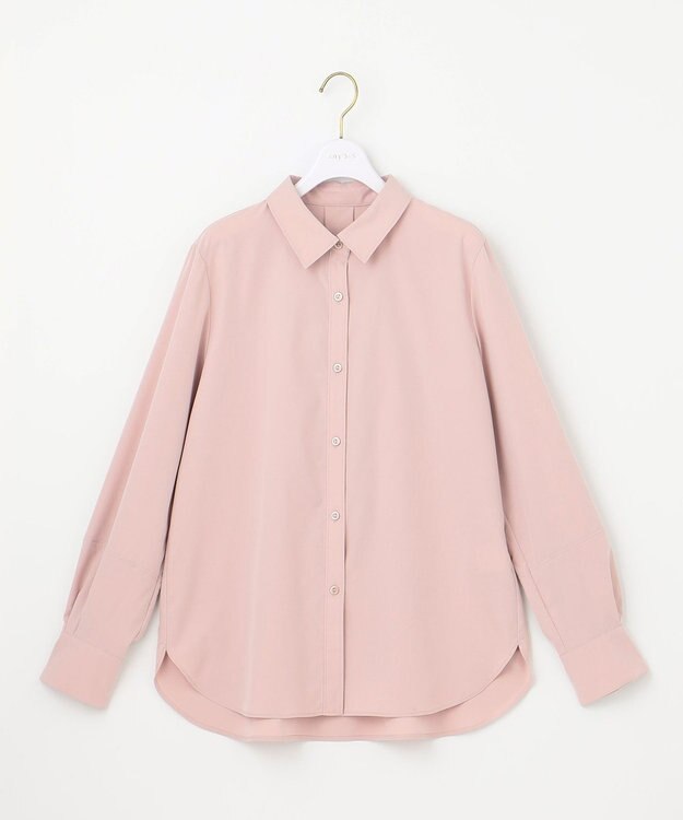 ANY SIS L 【洗える】ランタンスリーブ シャツ ピンク