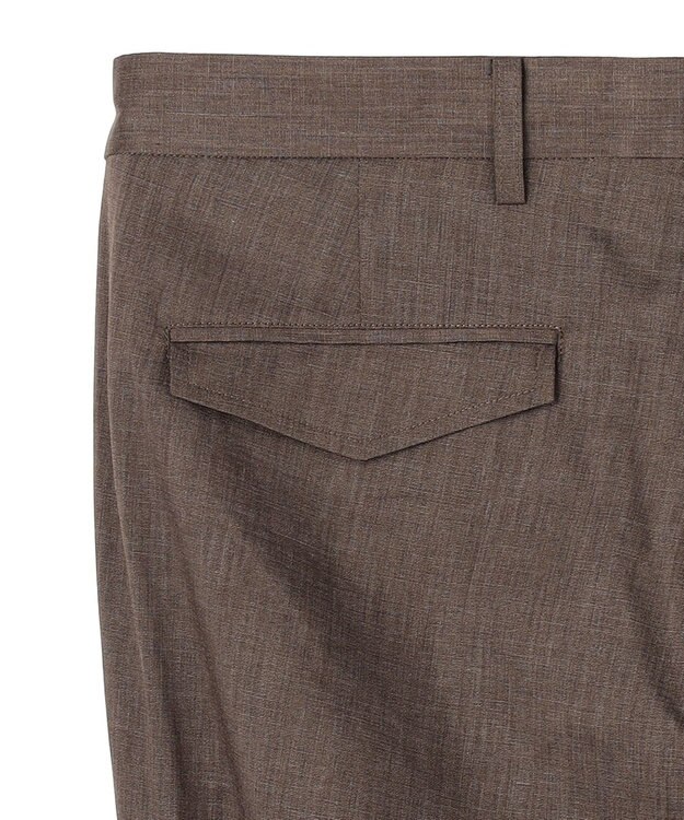 JOSEPH HOMME 【新素材】クールリネンストレッチ  テーパードパンツ / CITY ダークブラウン系
