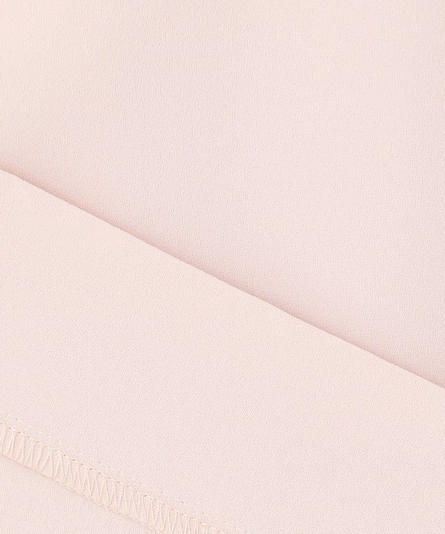 組曲 L 【KUMIKYOKU NAVY】ジョーゼットシフォン2WAY ボウタイブラウス ベージュ系