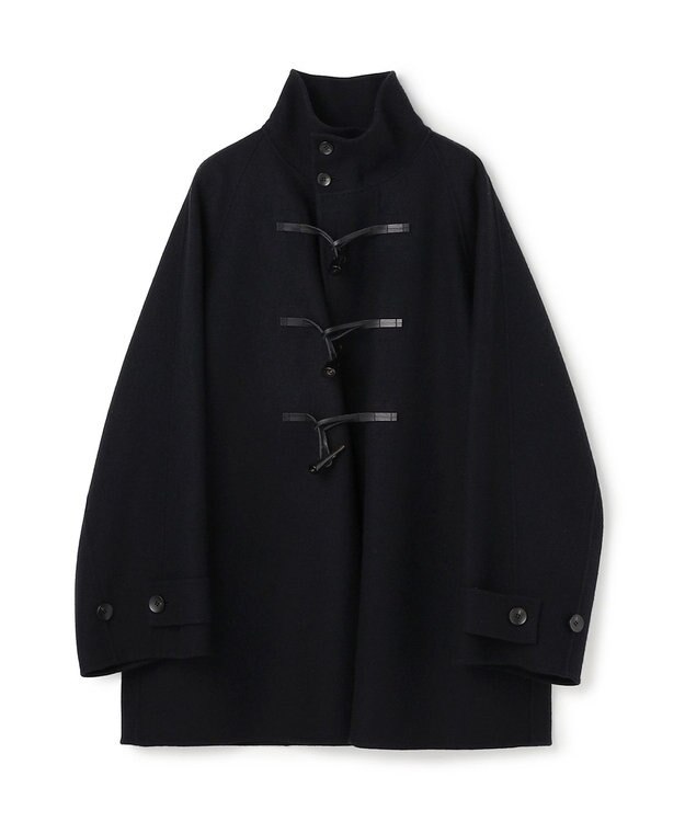 uncrave メルトンリバー ミドルダッフルコート ブラック