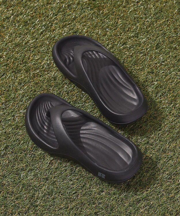 AMERICAN HOLIC 【RUSSELL】スポーツトングサンダル Black