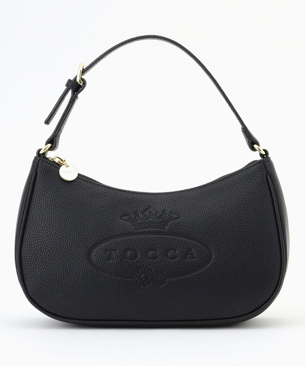 TOCCA DEAR CRESCENT LEATHER MINIBAG ミニバッグ ブラック系