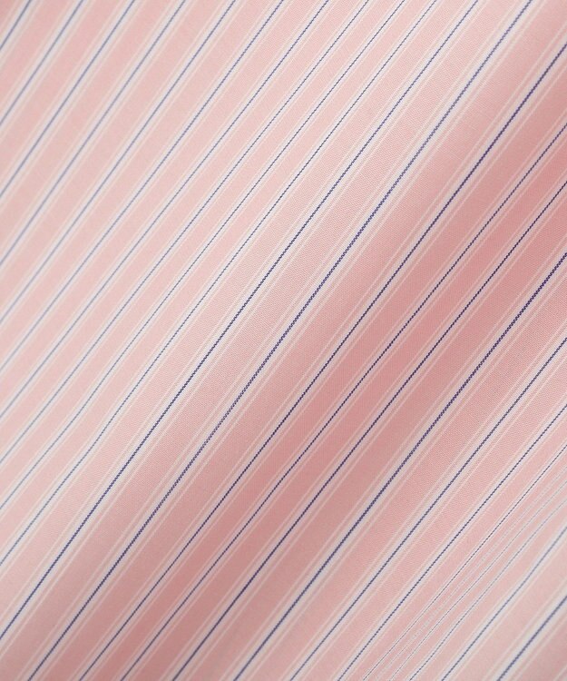 Green Parks イージーケア抜け衿ウエストタックシャツワンピース Pink