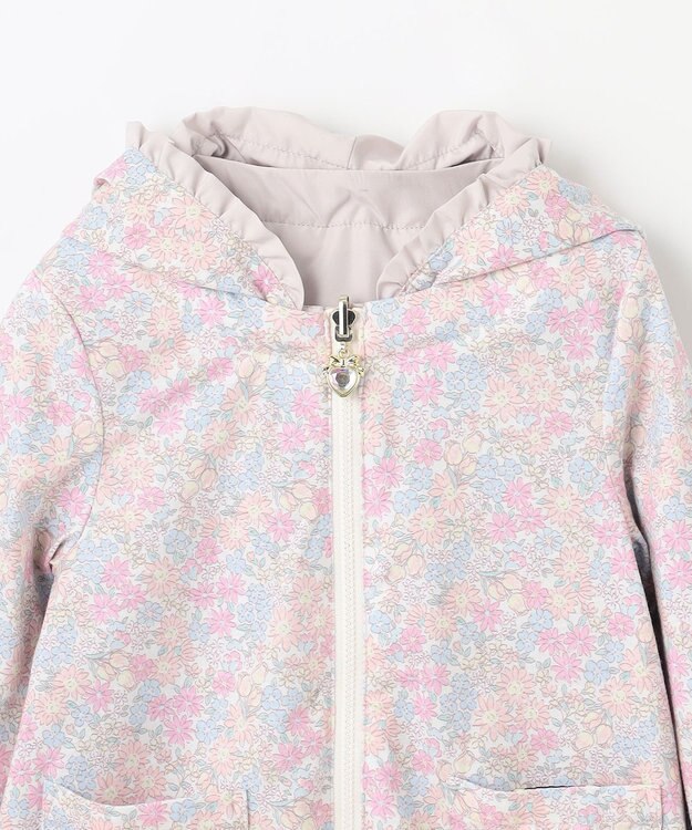 ANY KIDS シャカシャカ リバーシブルゾン ミルクティー