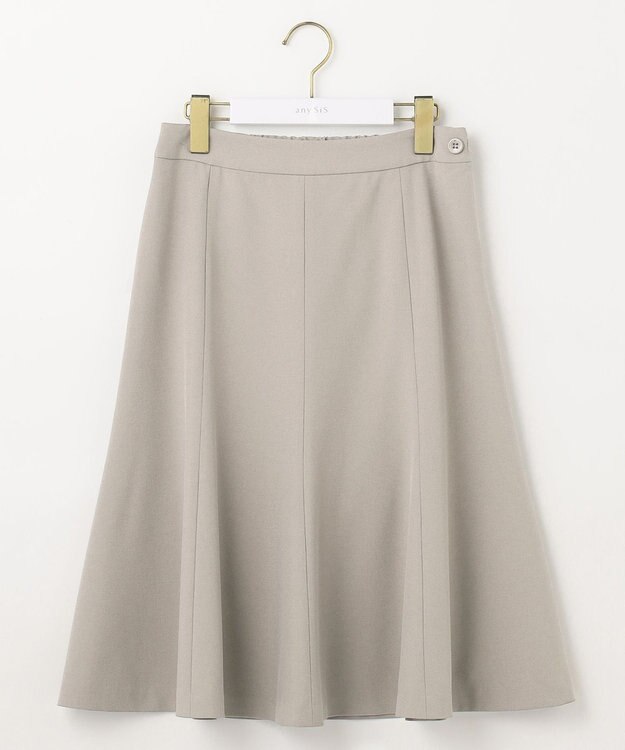 ANY SIS S 【UVカット / 接触冷感 / 吸水速乾】スマートビューティストレッチ フレアスカート 【WEB・一部店舗限定】グレージュ