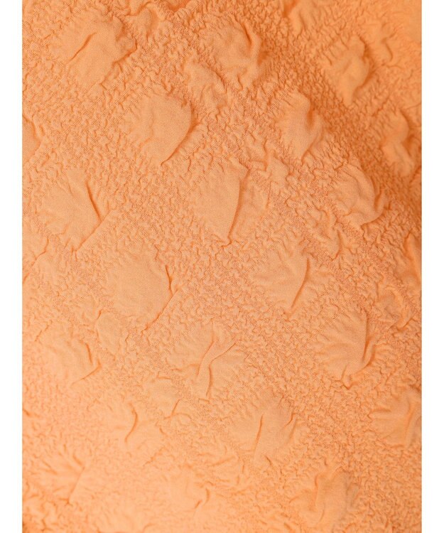 earth music&ecology シャーリングタックスリーブブルゾン Pink Orange