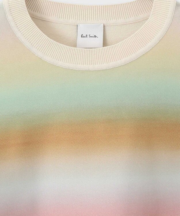 Paul Smith 【洗える】Smith Stripe コンビ ニット マルチカラー