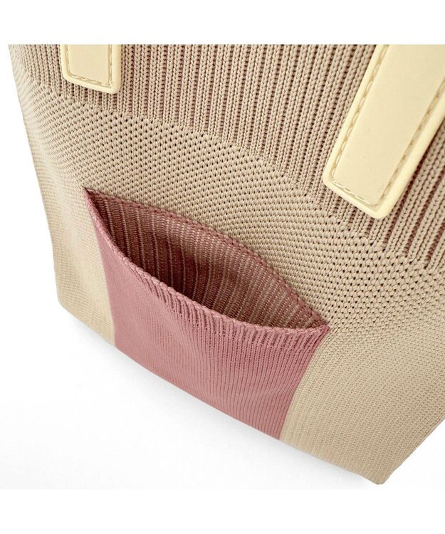 ROOTOTE 8585【スヌーピー】IP.スクエア.シリコンハンドル.ピーナッツ-9E 01：ベージュ