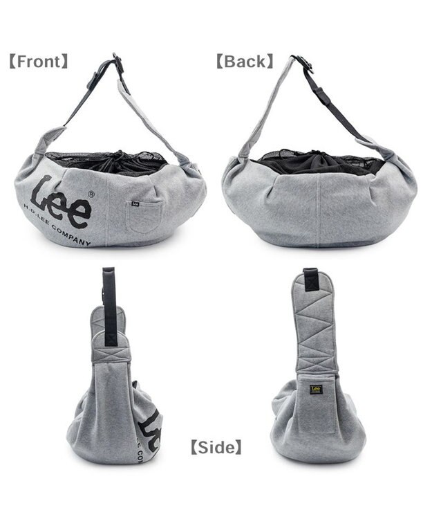 PET PARADISE Lee スリングバッグ Ｍ 小型犬 グレー
